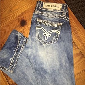 🚫SOLD Rock revival jeans🚫